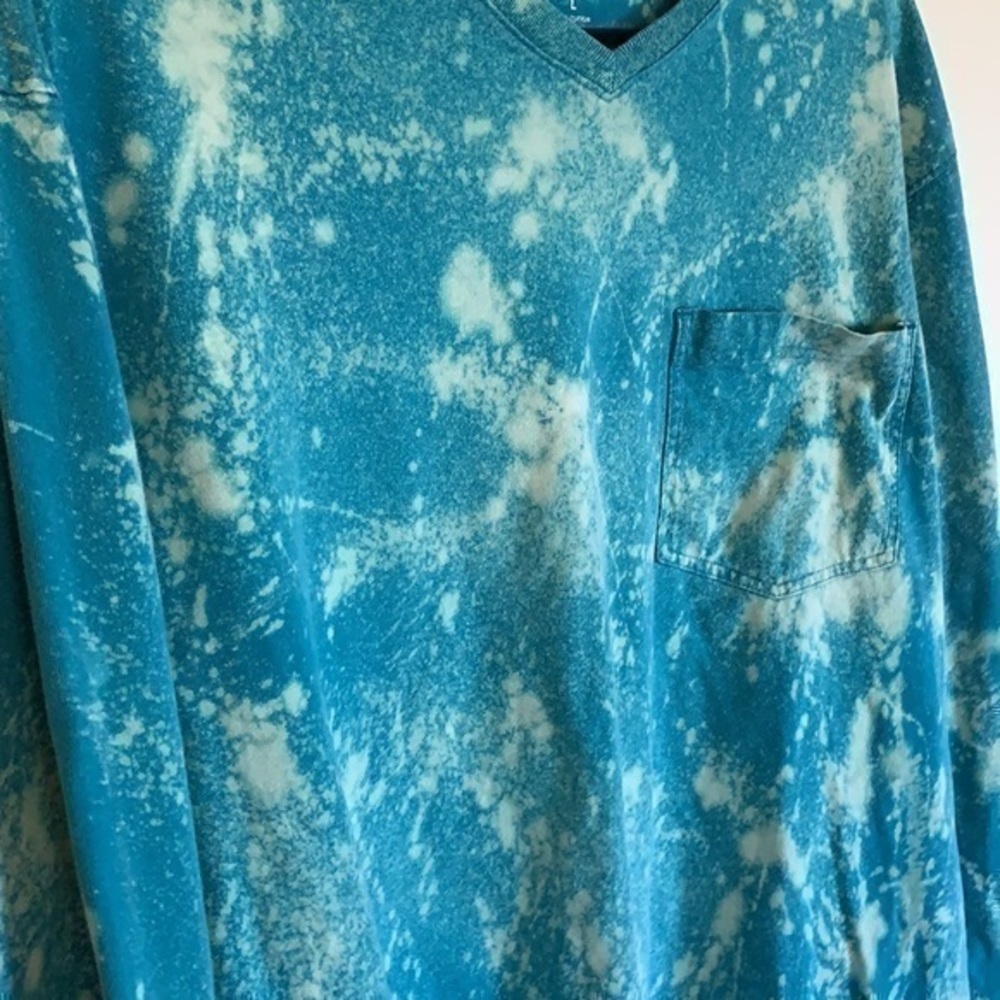 Bleached Shirt Custom Bleached XLarge Long Sleeved Top - Picture 8 of 10